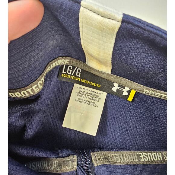 Under armour Tennessee Titans size large L full zip game day jacket Mens EUC - Picture 4 of 7